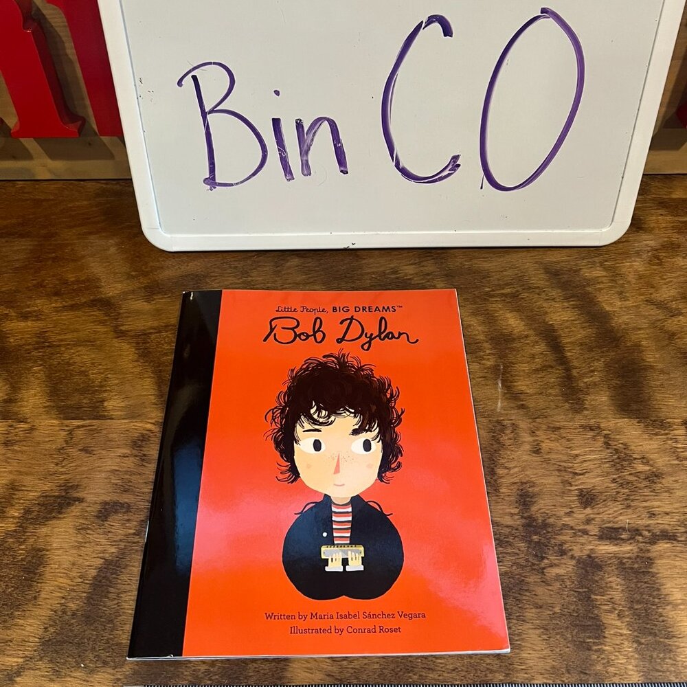 5/$20 NEW Children's Bob Dylan Little People, Big Dreams Book